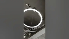 Iluminação LED de perfil de alumínio suspensa