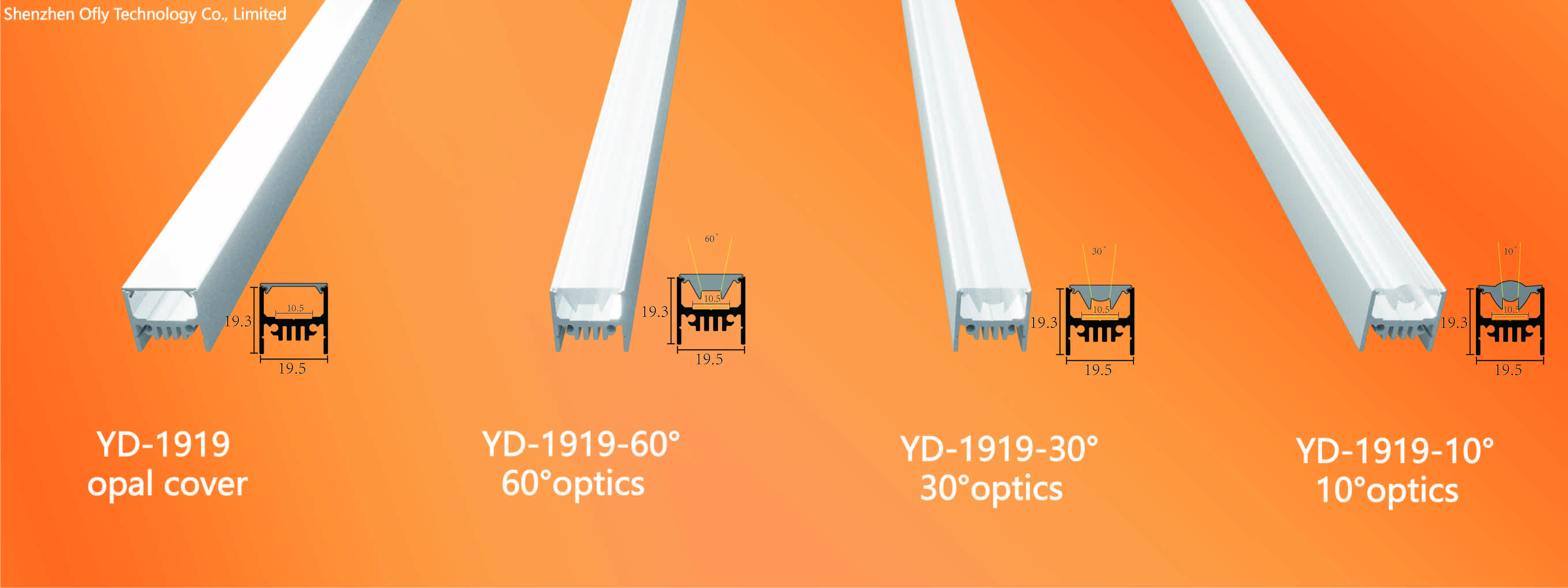 Qualidade Perfil conduzido de alumínio fábrica