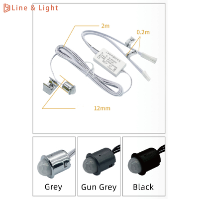 Sensor de corpo humano Sensores de luz LED com função de atenuação
