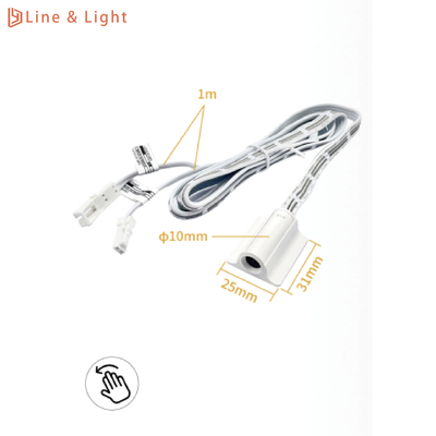 Sensor de luz LED Comutador de indução de controlo separado de porta única