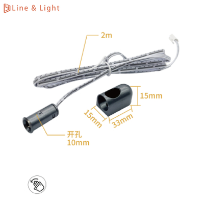 Sensor de luz de LED para ondas Switch Sensor de ondas manual Master Control