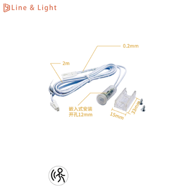 Sensores de luz de controlo do corpo humano Sensores de luz LED 1 - 3M