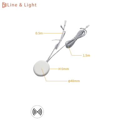 Sensores de luz LED infravermelhos piroelétricos digitais Radar Switch de indução de microondas