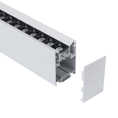 Lâmpadas lineares LED suspensas com perfil de alumínio 6063 T5 de 3600lm